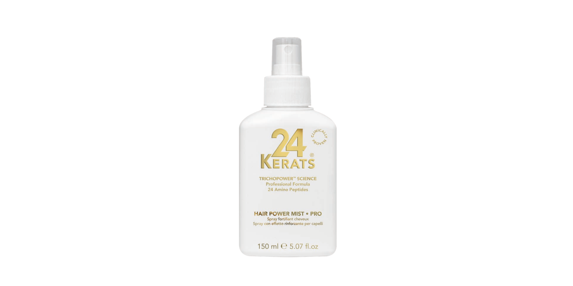 SPRAY HAIR POWER MIST 150ml -24KERATS