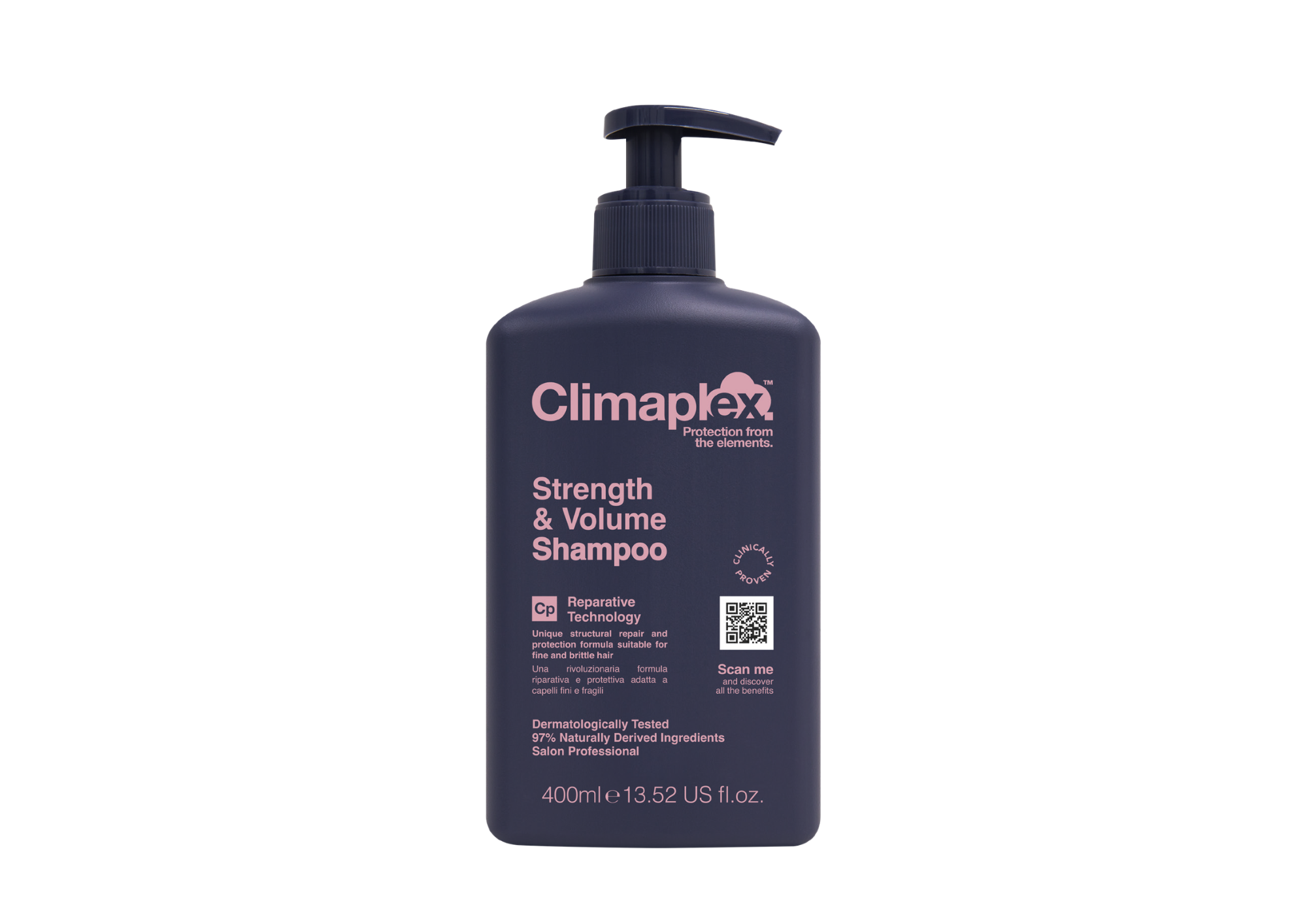 CHAMPÚ STRENGTH & VOLUME 400ml CLIMAPLEX