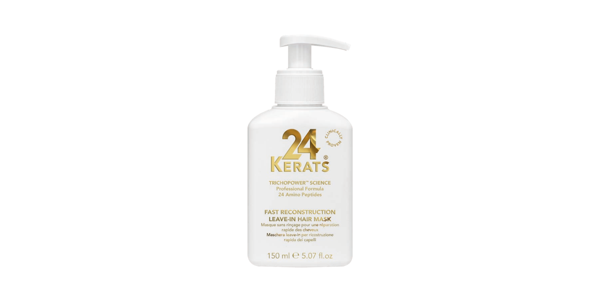FAST RECONSTRUCTION LEAVE-IN HAIR MASK 150ml -24KERATS