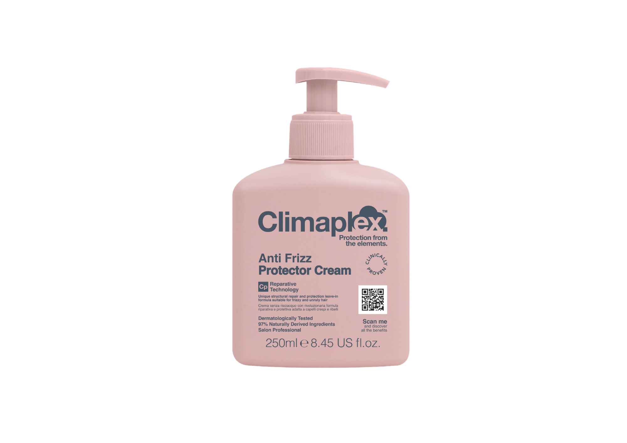 ANTI FRIZZ  PROTECTOR CREAM 250ml CLIMAPLEX