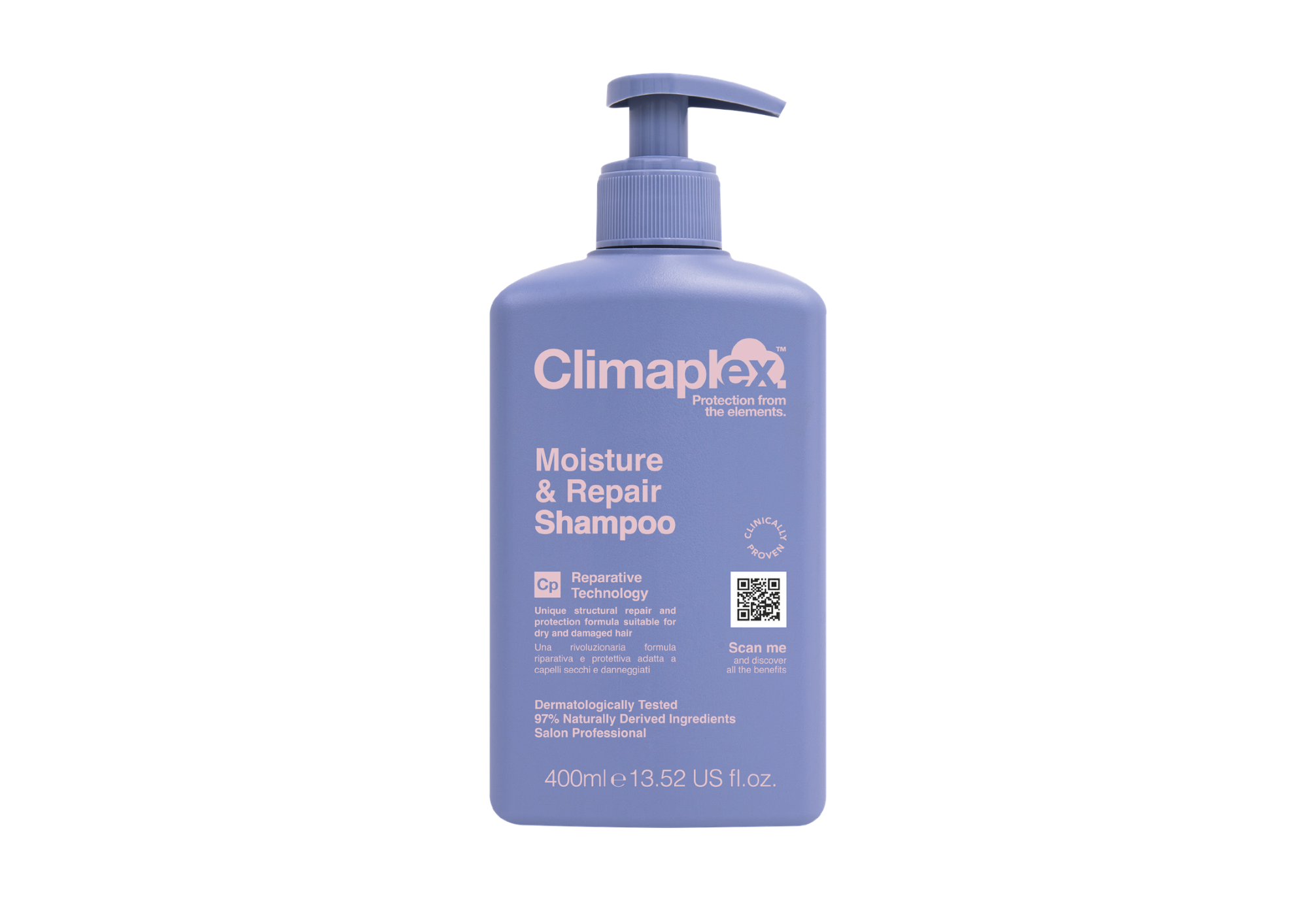 CHAMPÚ MOISTURE & REPAIR 400ml CLIMAPLEX
