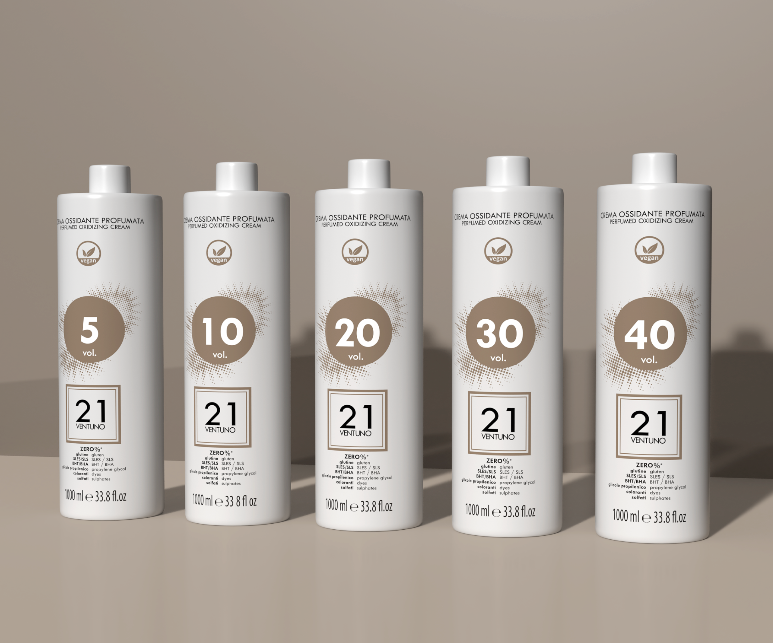 Crema Oxidante Perfumada Ventuno 20 vol. 6% 1000ml