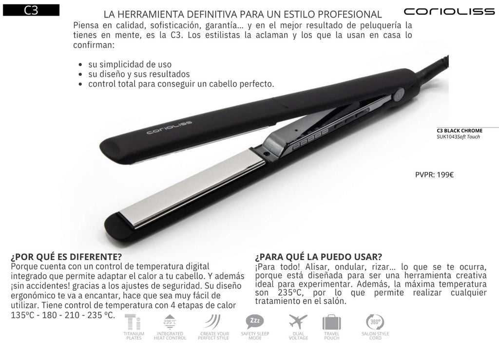 Plancha C3 Corioliss