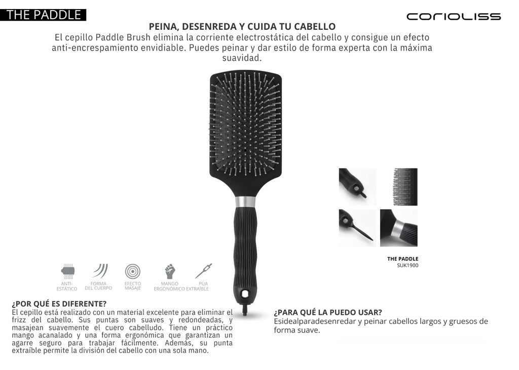 Cepillo Paddle Corioliss