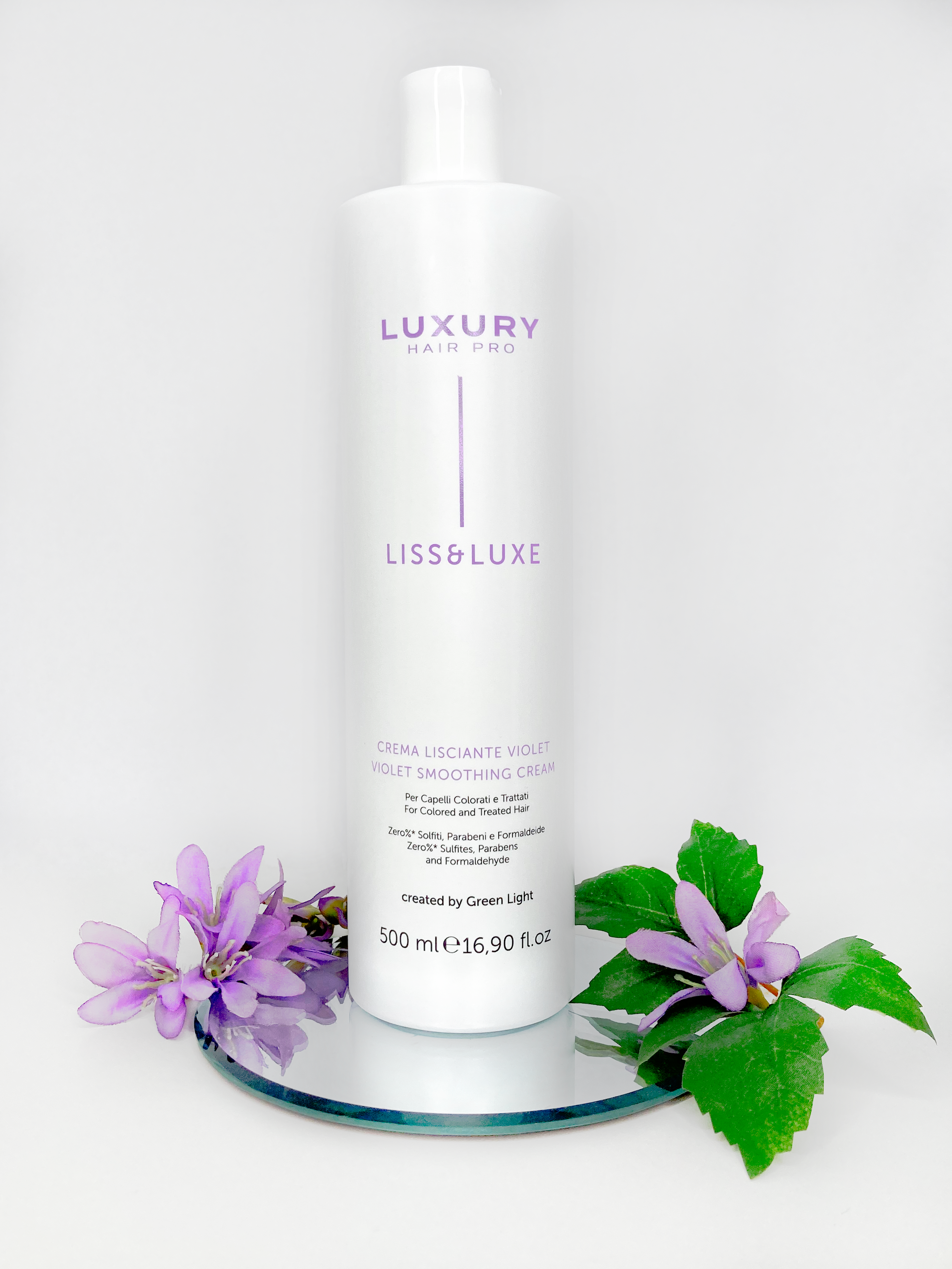 LISS&LUXE CREMA ALISADORA VIOLETA 500ml