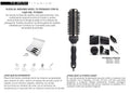 Kit de 3 Cepillos Térmicos Titanio Corioliss