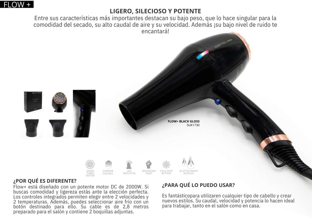 Secador Flow + Corioliss