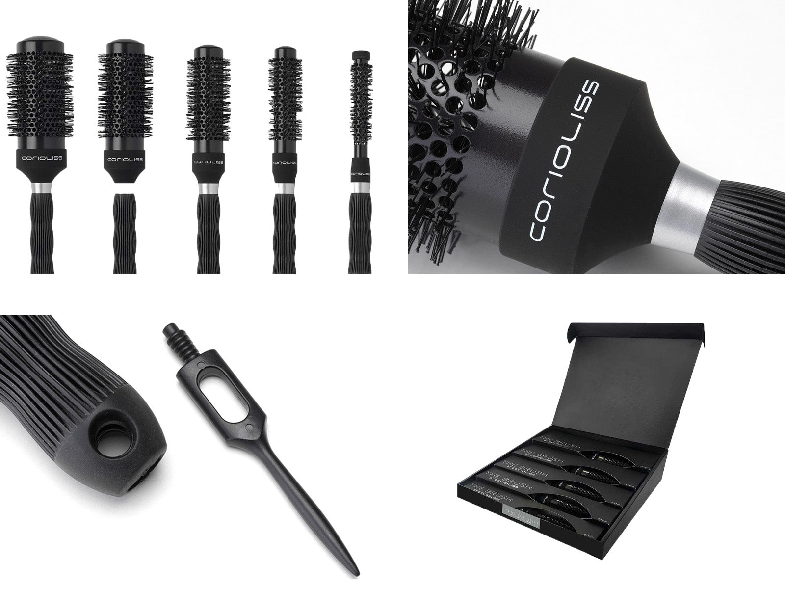 Kit de 5 Cepillos Técnicos Cerámica Corioliss