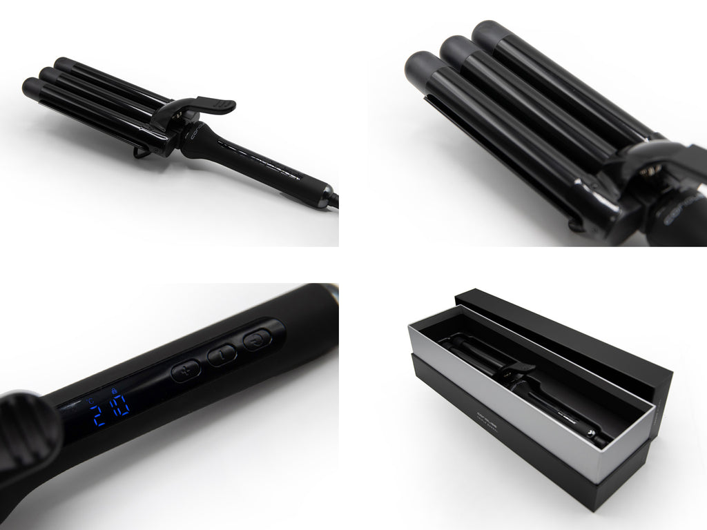 Rizador Triple Barrel Corioliss